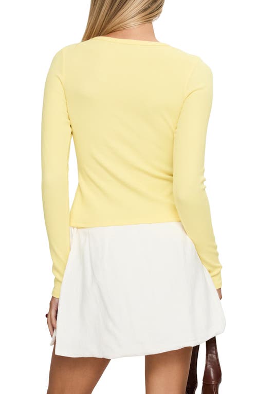 Princess Polly Passoni Lemon Cardigan