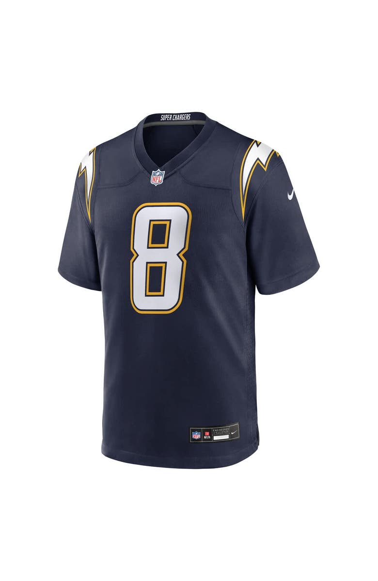Nike Men's Nike Omarion Hampton Navy Los Angeles Chargers Alternate Super Chargers Game Player Jersey, Alternate, color, Navy