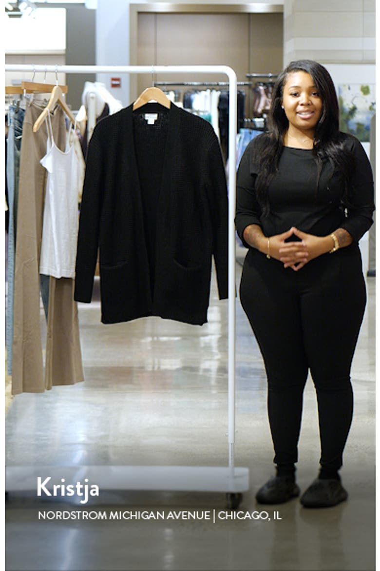 Open Front Cardigan Sweater video