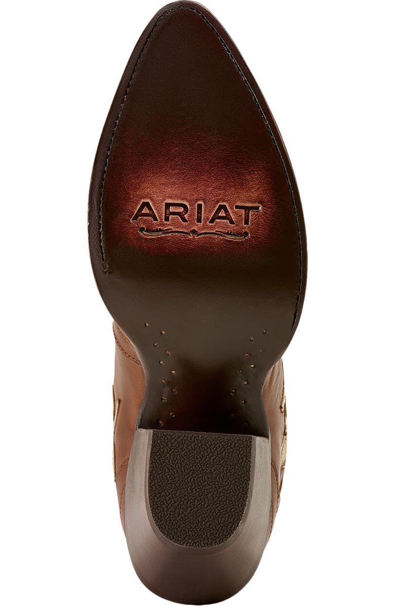 Ariat Arrosa J Toe Western Boot, Alternate, color, Tan Dusk