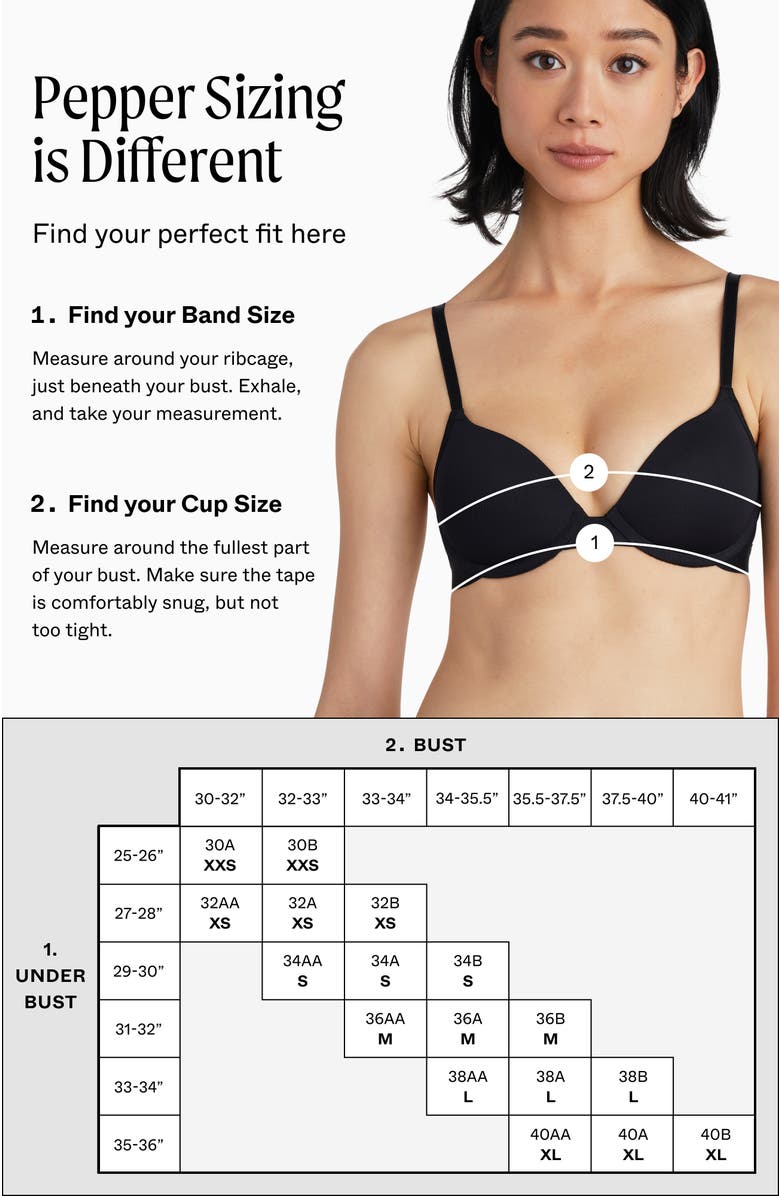 Pepper Lift Up Bra, Alternate, color, Black