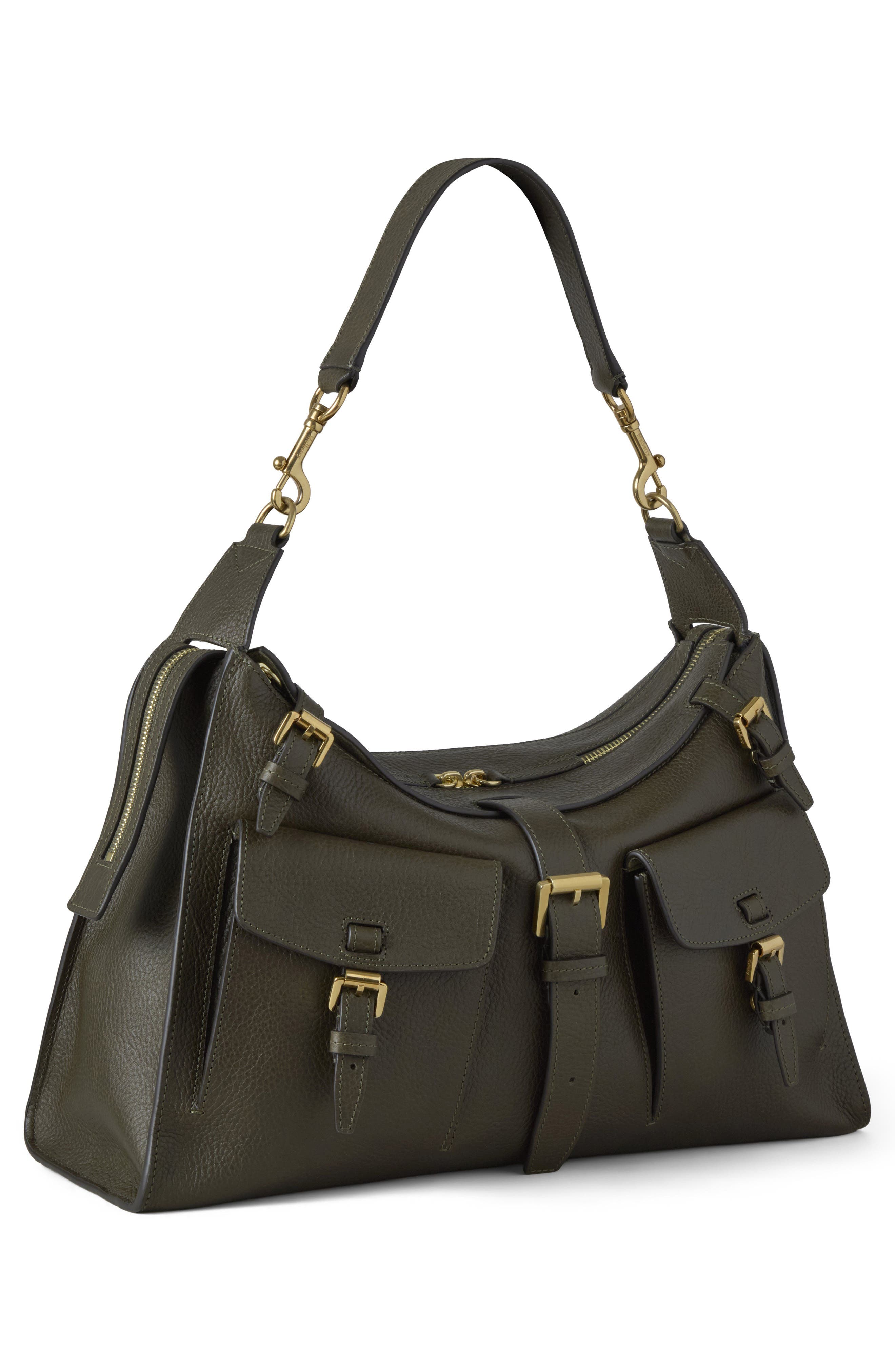 Mulberry Roxanne Revived Grained Leather Shoulder Bag, Alternate, color, 