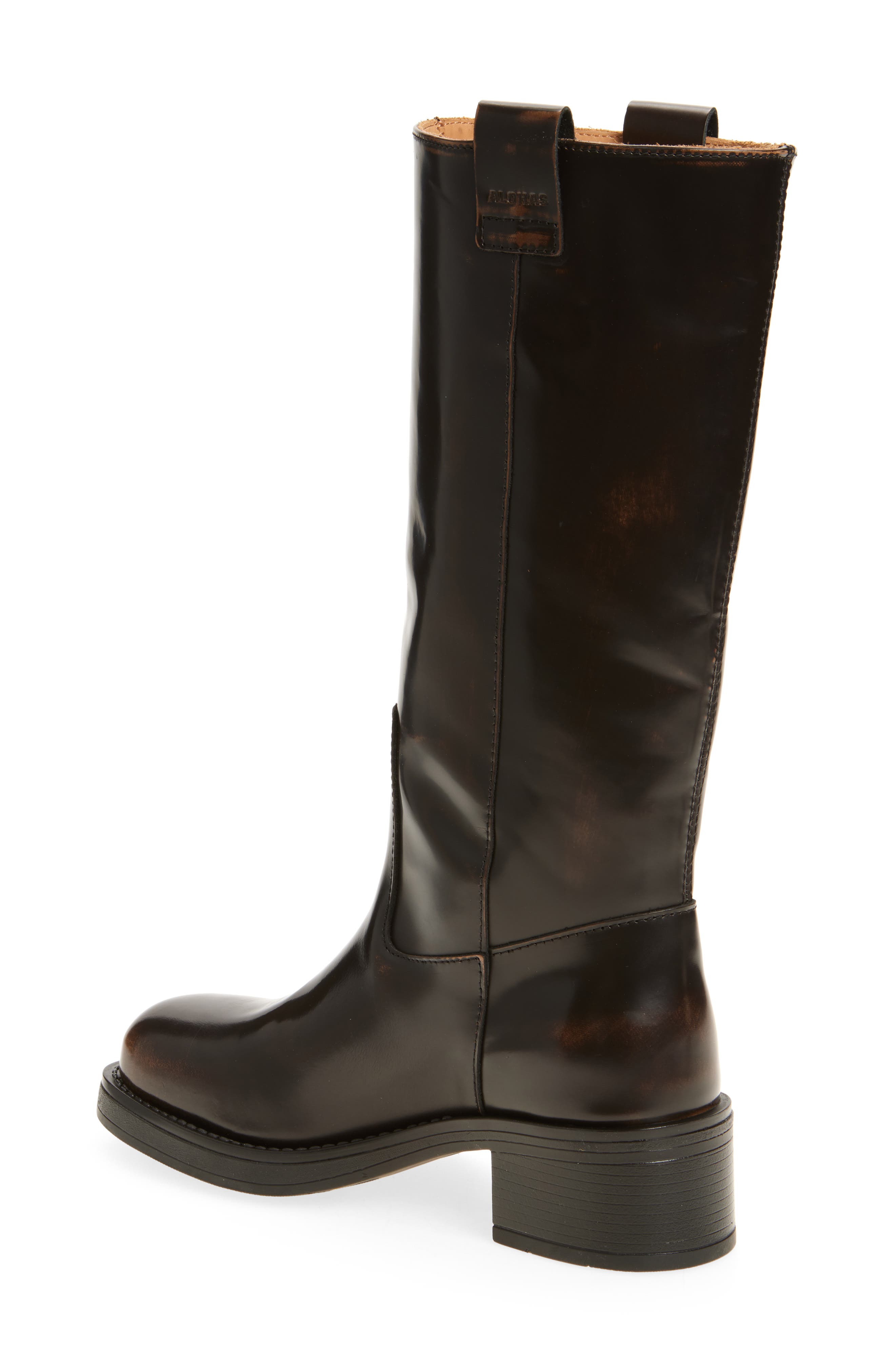 ALOHAS Sajan Round Toe Boot, Alternate, color, Brown