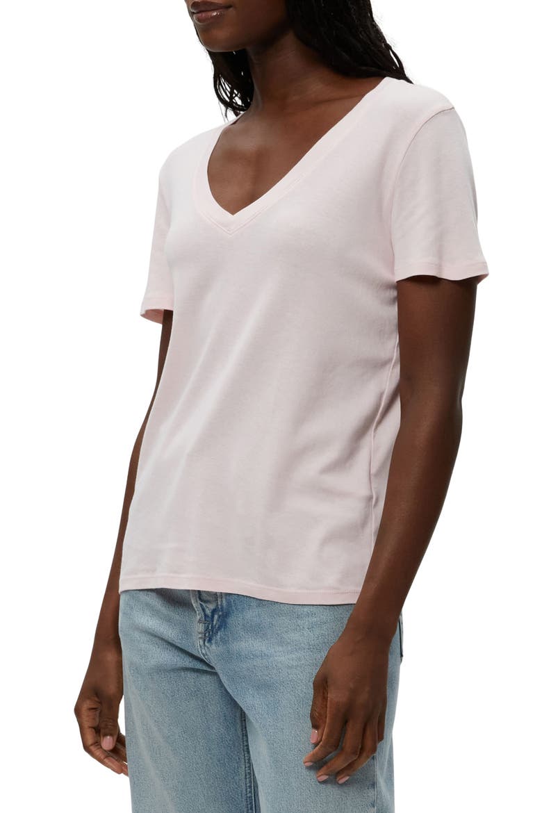 Dylan Classic V-Neck Shirt, Alternate, color, LYCHEE