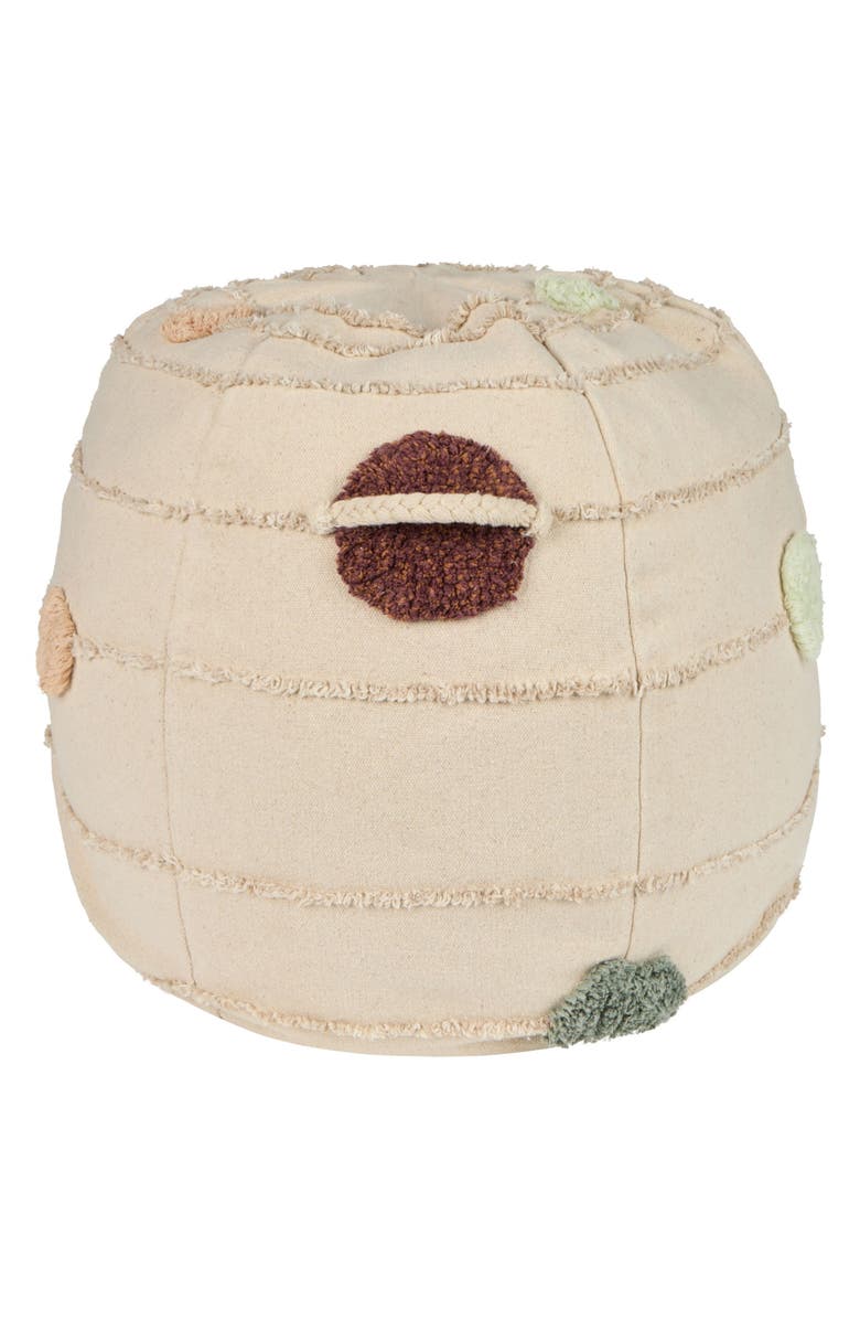 Lorena Canals Solar System Pouf, Main, color, Natural