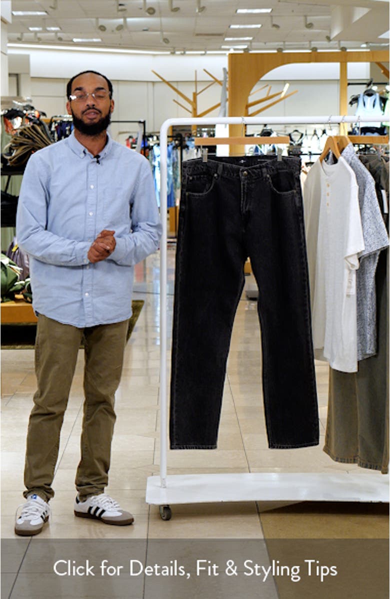 Modern Straight Leg Jeans, sales video thumbnail