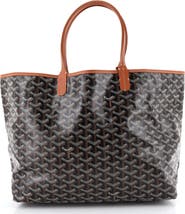 Pre-Owned Goyard Saint Louis Tote Coated Canvas PM