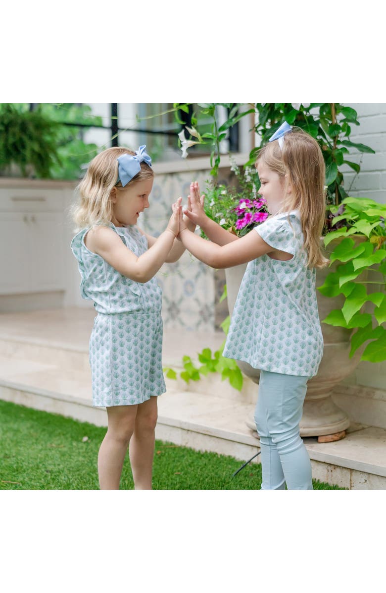 Lila and Hayes Minden Girls' Legging Set, Alternate, color, Primrose Proper