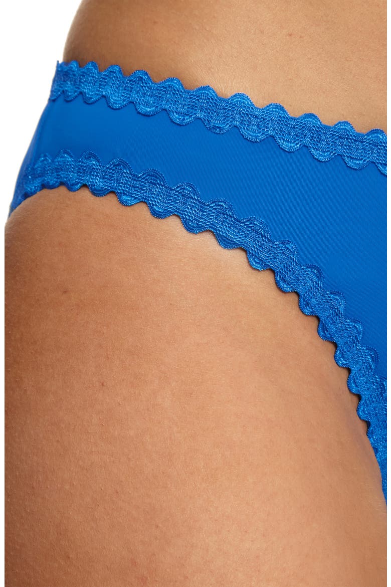 Bella Hipster Bikini Bottoms, Alternate, color, TRUE BLUE