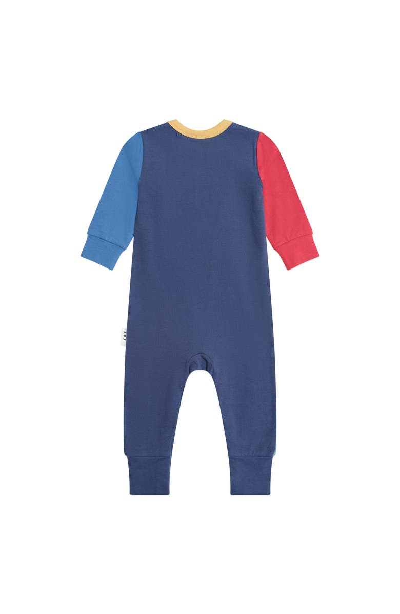 Huxbaby Choo Choo Hux Romper, Alternate, color, Multi