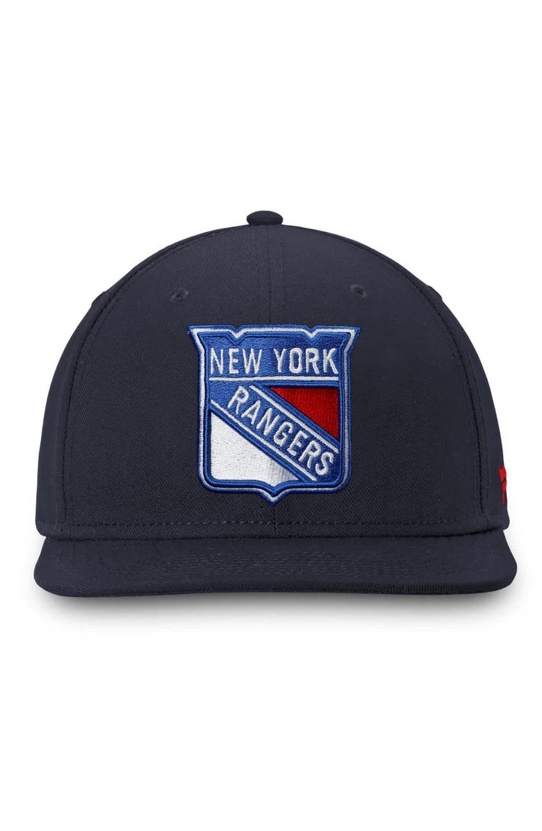 FANATICS Men's Fanatics Navy New York Rangers Core Fitted Hat, Alternate, color, Navy