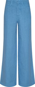 L'AGENCE Amara Wide Leg Linen Pants