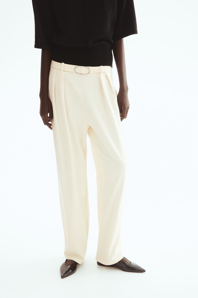 Ponte Pants, Alternate, color, Cream