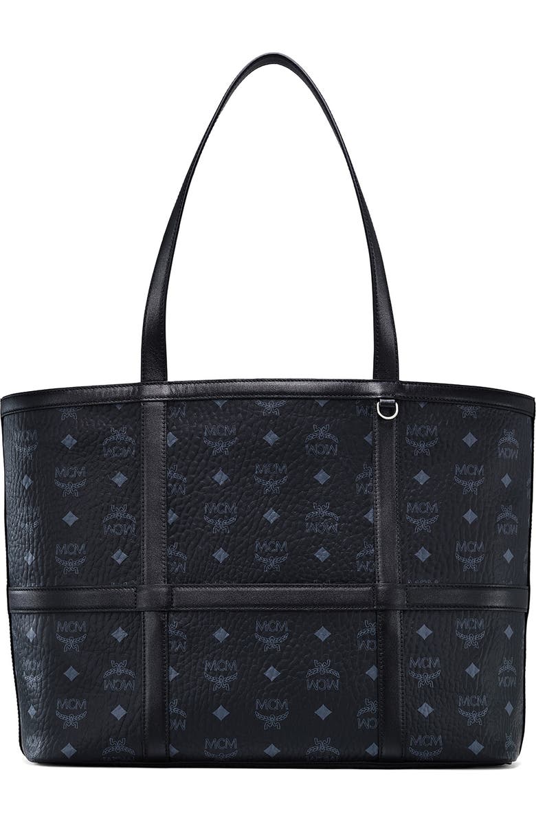 MCM Medium Delmy Visetos Shopper, Main, color,
