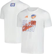 adidas Men's adidas  White FC Cincinnati 2025 Jersey Hook AEROREADY T-Shirt