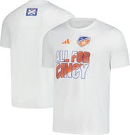 adidas Men's adidas White FC Cincinnati 2025 Jersey Hook AEROREADY T-Shirt