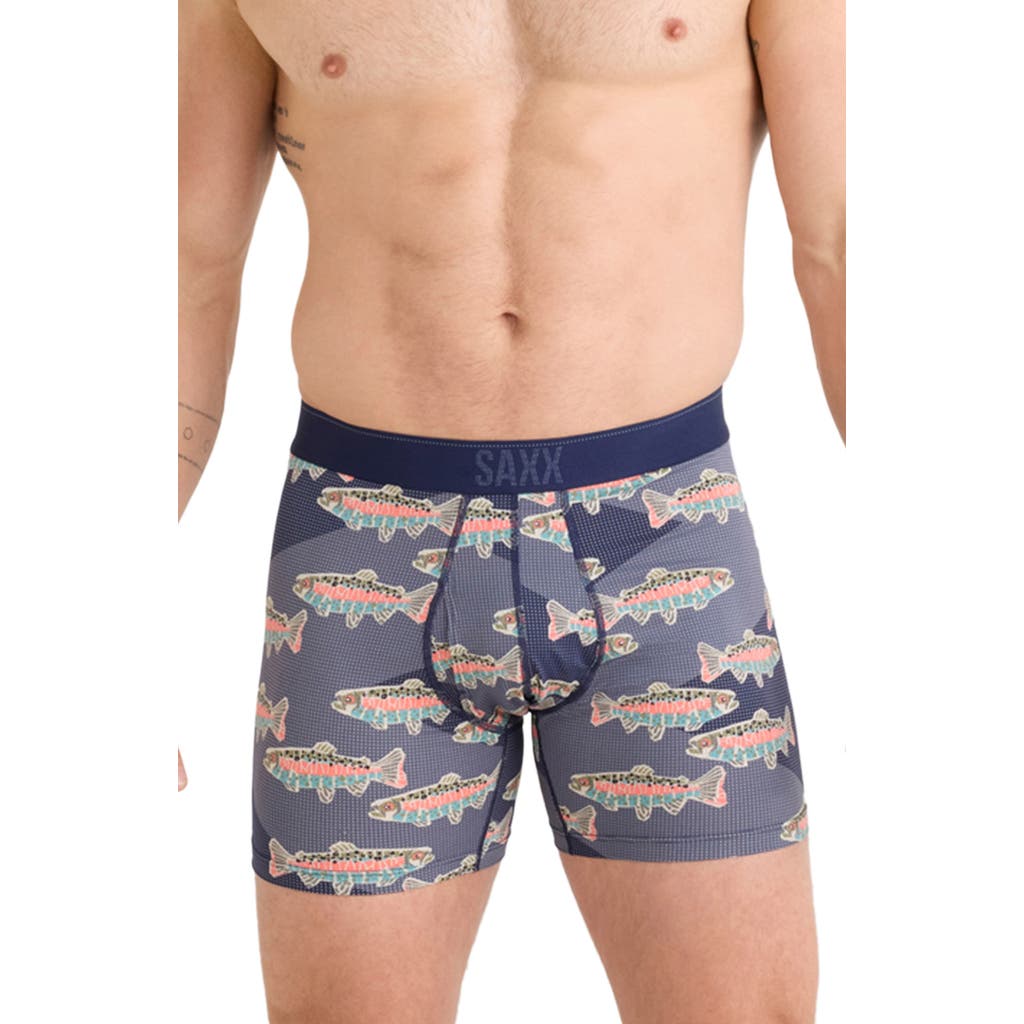 Saxx Quest Quick Dry Mesh Boxer Briefs