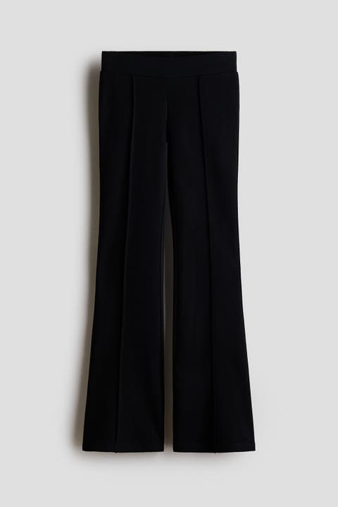 Flared Jersey Leggings
