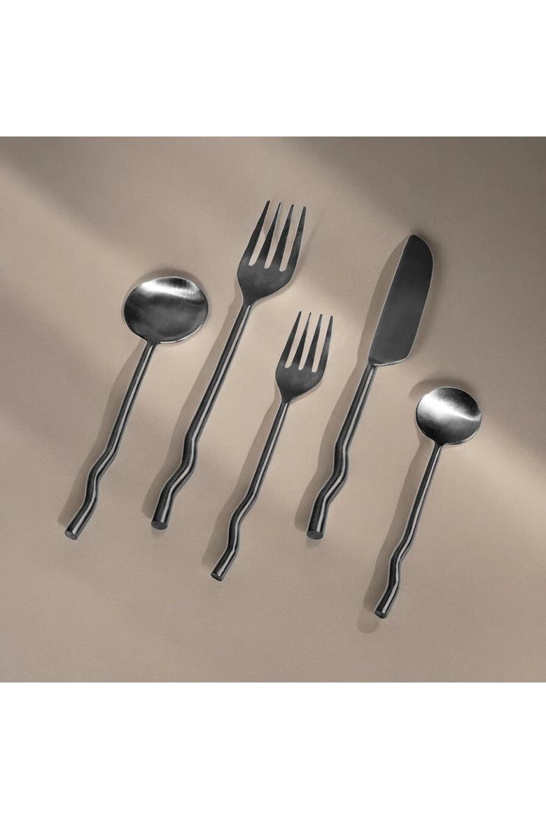 Emma Silverware - Set of 20, Alternate, color, Silver