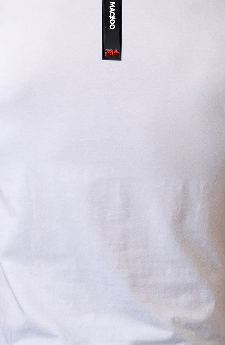 Maceoo Barcode Stretch Cotton Graphic Tee, Alternate, color,