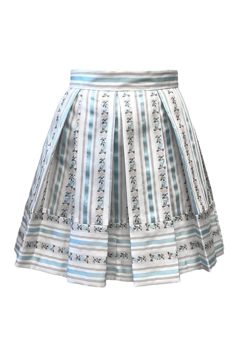 Ribbon Roses Skirt, Alternate, color, WHITE MULTI