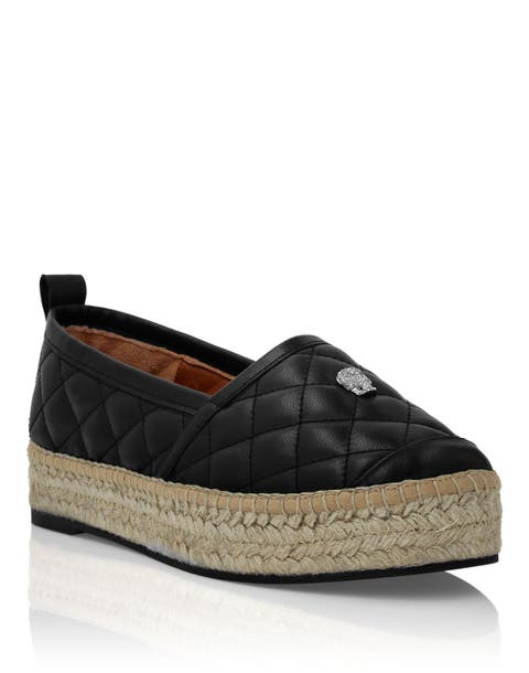 Espadrillas Matelasse Skull Women