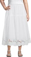 Lands' End Voile Eyelet Maxi Skirt