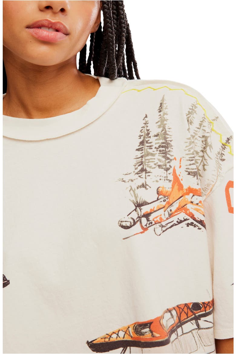 Mountain View Graphic T-Shirt, Alternate, color, IVORY COMBO