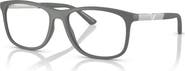 Emporio Armani 55mm Rectangle optical glasses