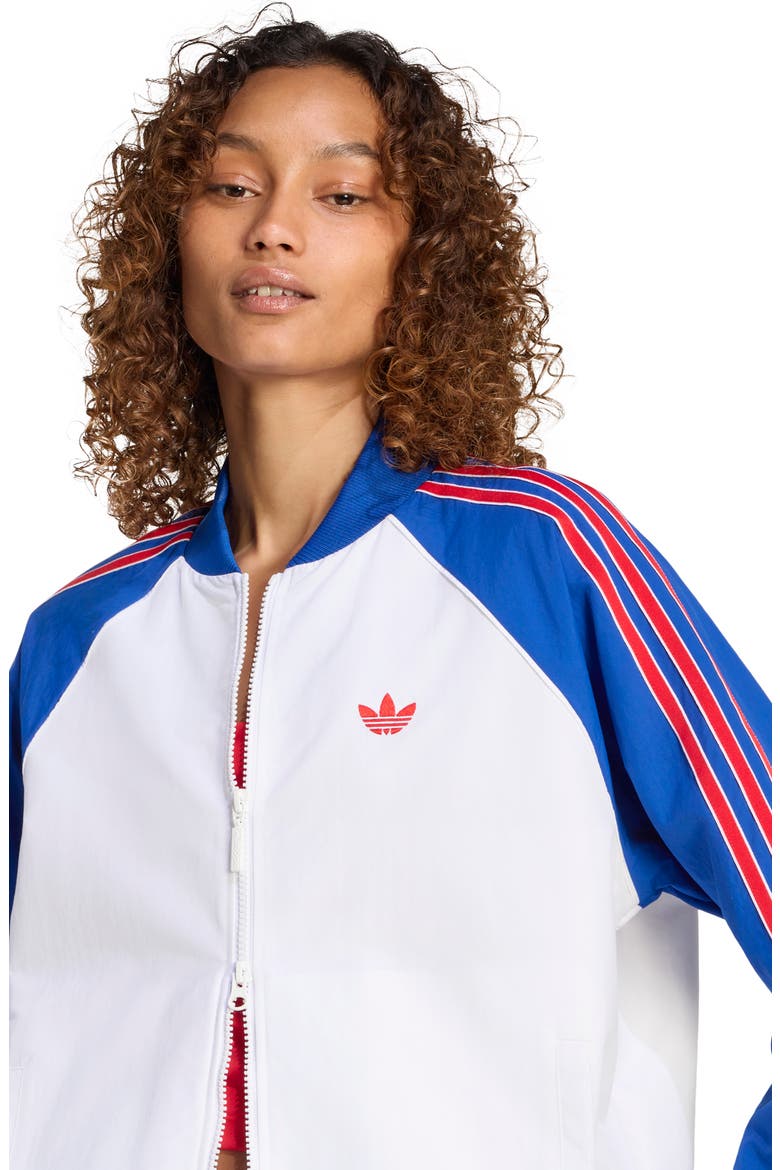 SST Track Jacket, Alternate, color, WHITE/COLLEGIATE ROYAL
