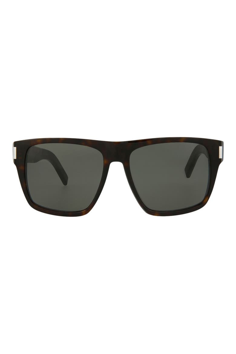 56mm Shield Sunglasses, Main, color, HAVANA HAVANA GREY