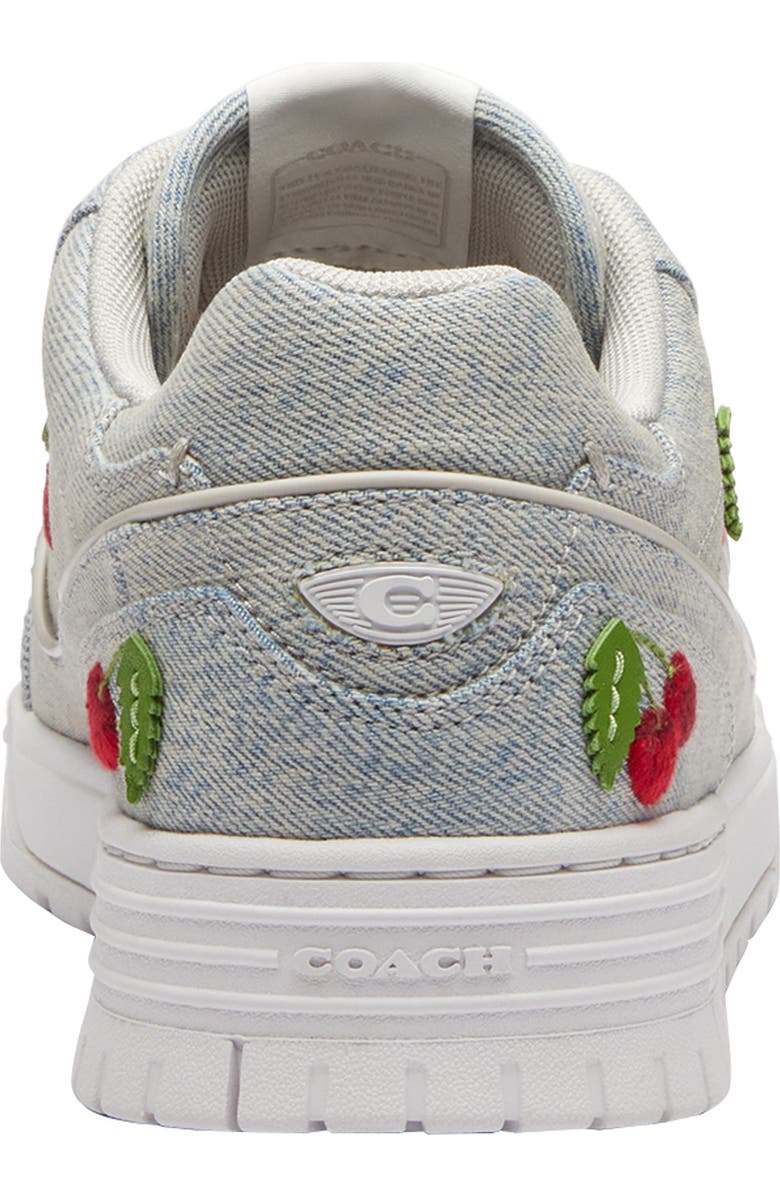 COACH Soho Denim Cherries Sneaker, Alternate, color,