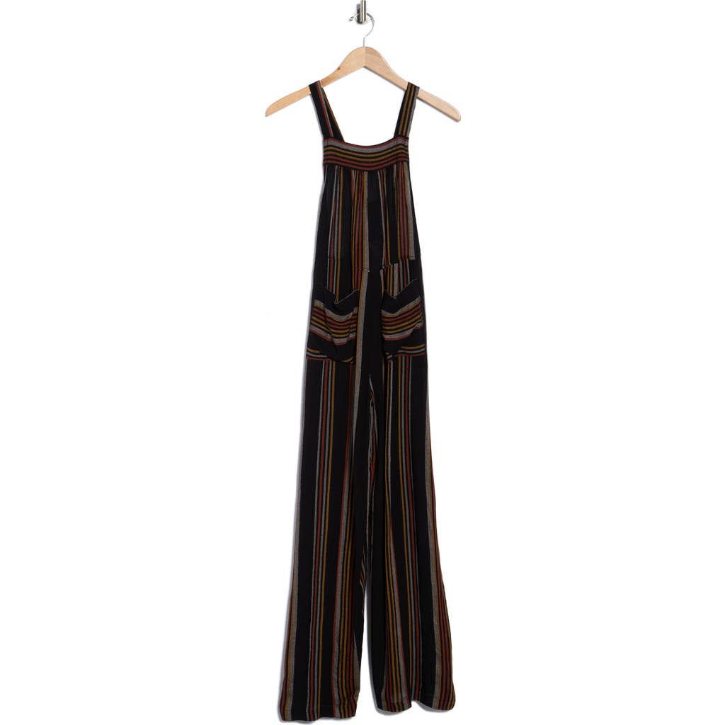 Amuse Society Encore Woven Jumpsuit In Black