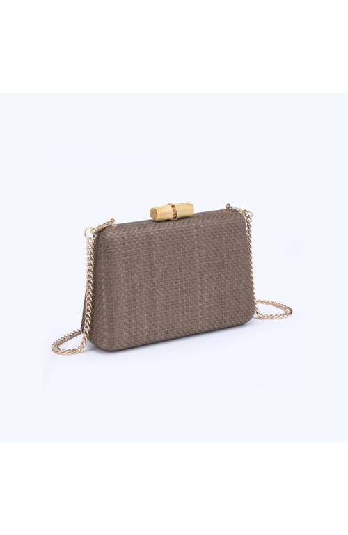 Moda Luxe Melina Evening Bag In Mocha