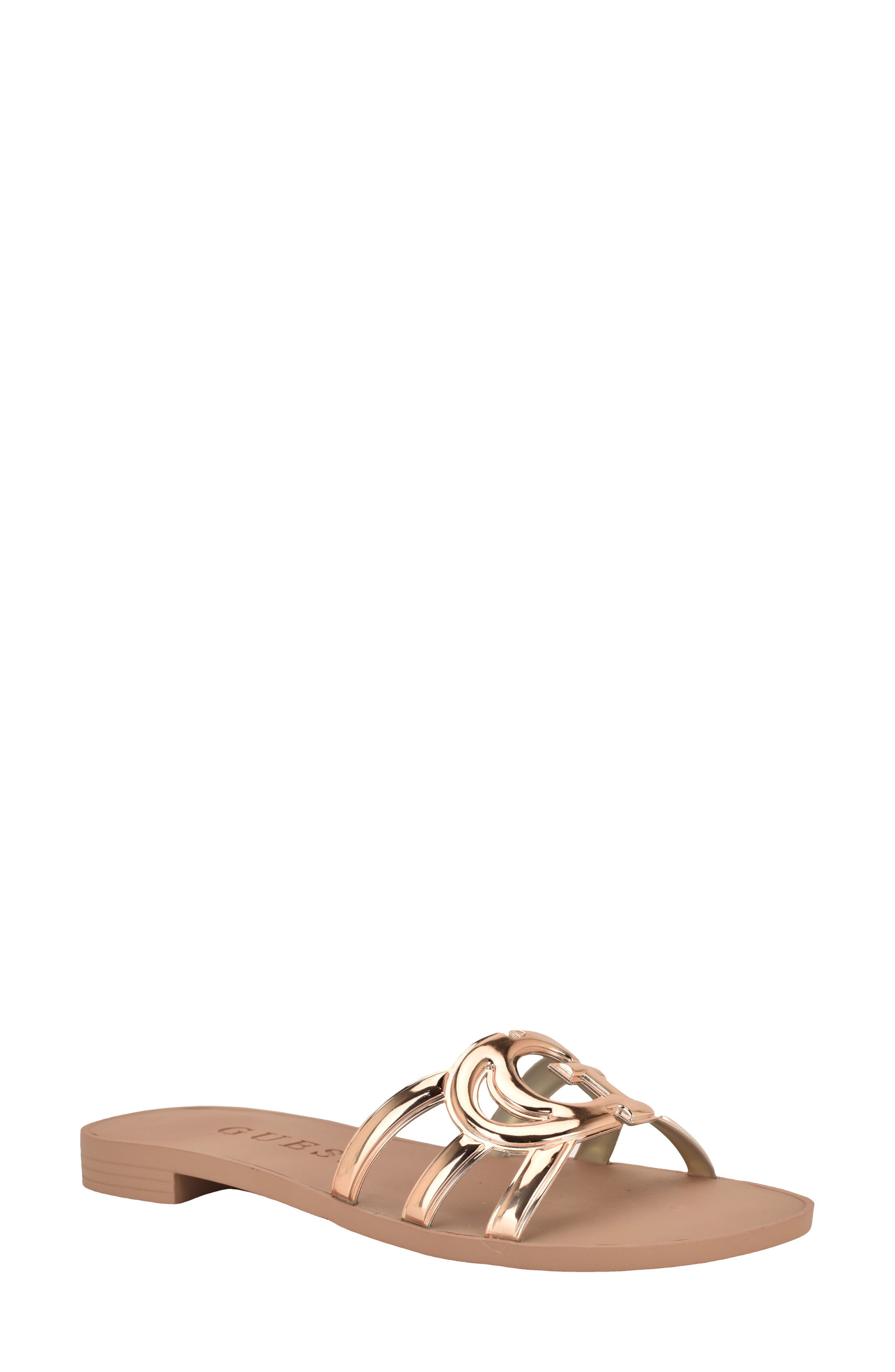 GUESS Elyho Jelly Slide Sandal