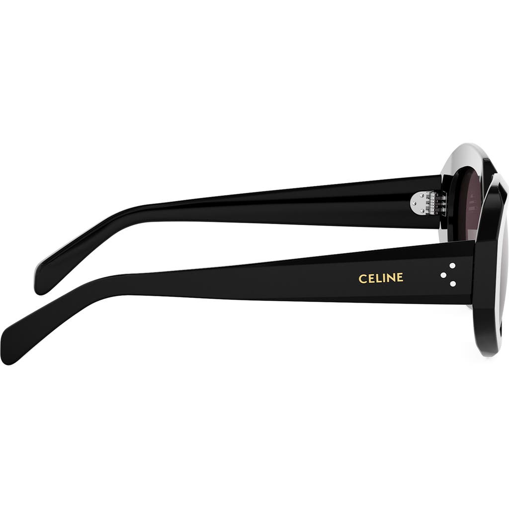 Celine 3 Dot Geometric Square Sunglasses