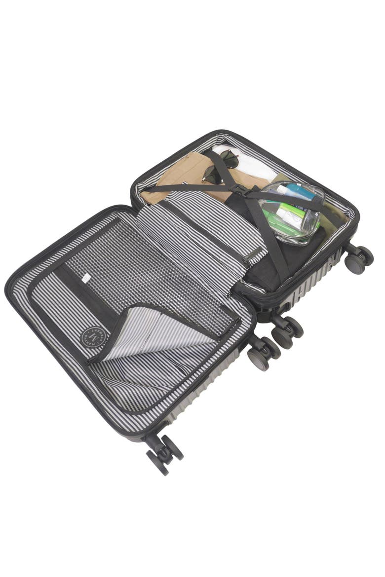 The Bedford 30" Hardside Spinner, Alternate, color, BLACK