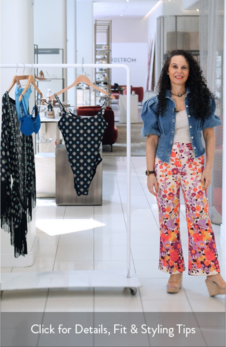 Remi Southwestern Underwire One-Piece Swimsuit, sales video thumbnail