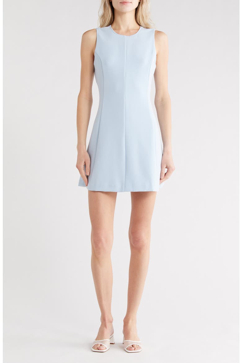 Echo Whisper A-Line Minidress, Main, color, CASHMERE BLUE