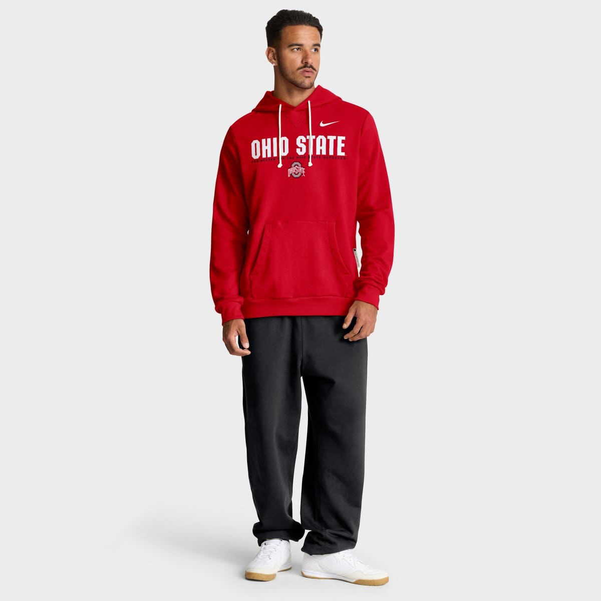 red nike ohio state hoodie