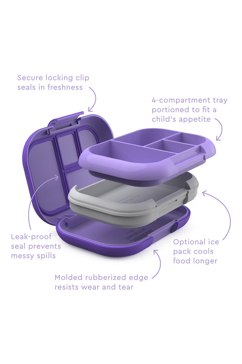 Kids' Chill Leak Proof Lunch Box, Alternate, color, PURPLE