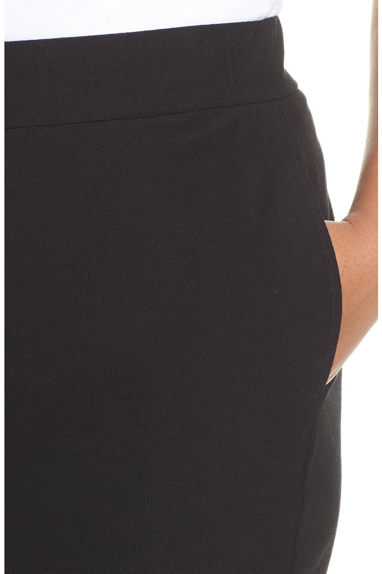 Tapered Ankle Pants, Alternate, color, BLACK