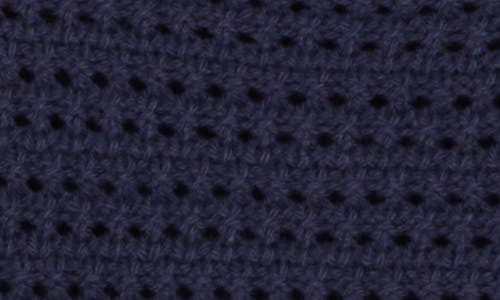 Abound Open Stitch Cotton Sweater In Navy Iris