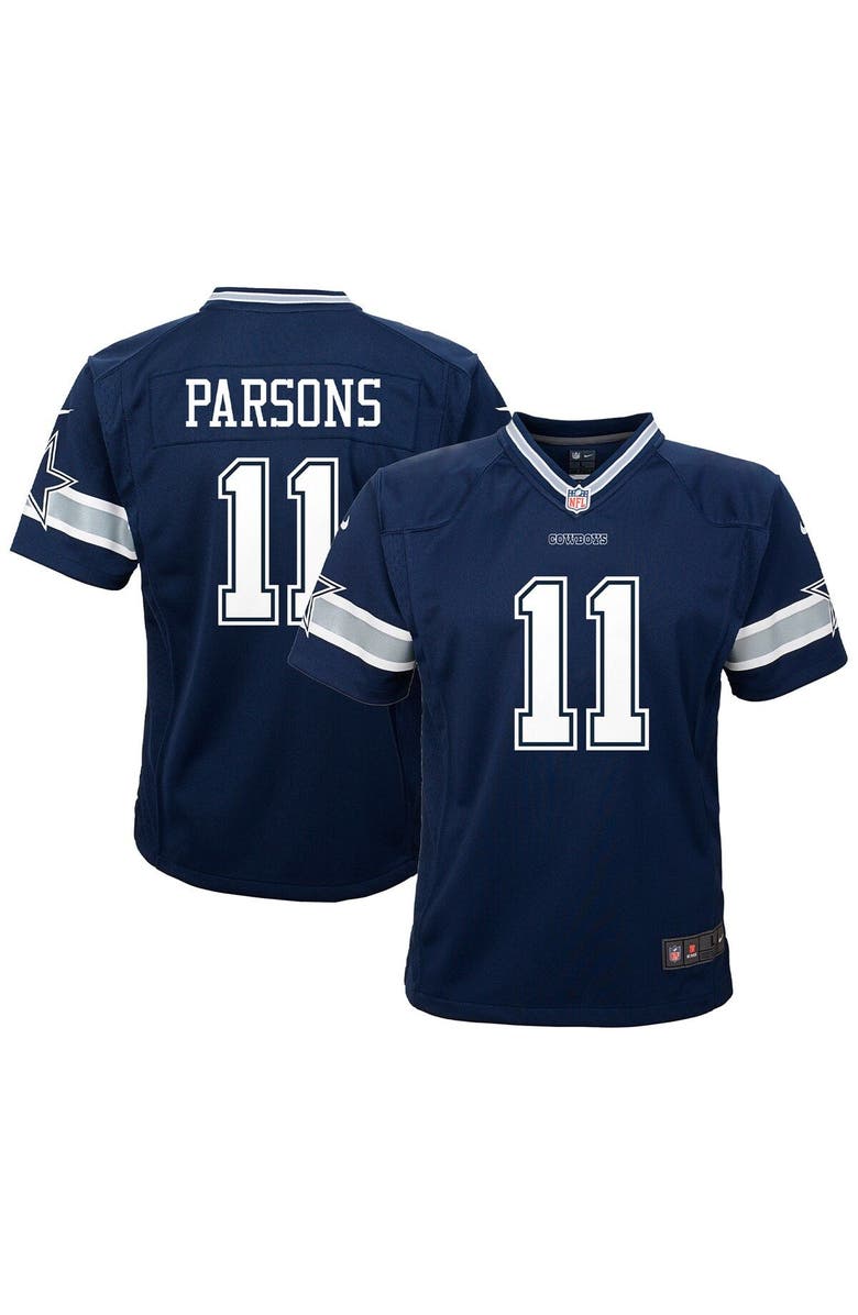 Nike Toddler Nike Micah Parsons Navy Dallas Cowboys Game Jersey, Main, color, 