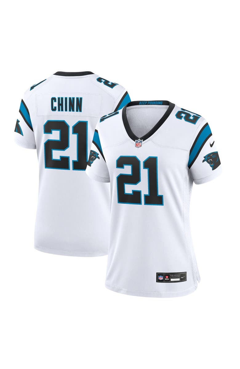 Nike Women's Nike Jeremy Chinn White Carolina Panthers Player Jersey, Main, color, 