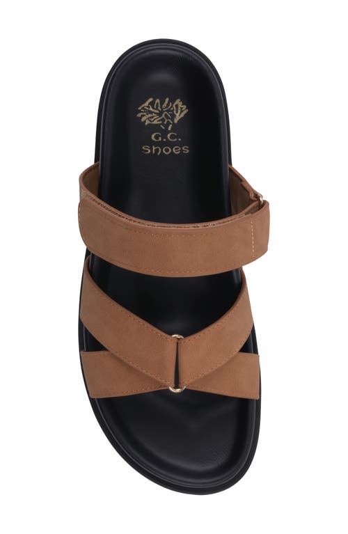Gc Shoes Denny Slide Sandal In Tan