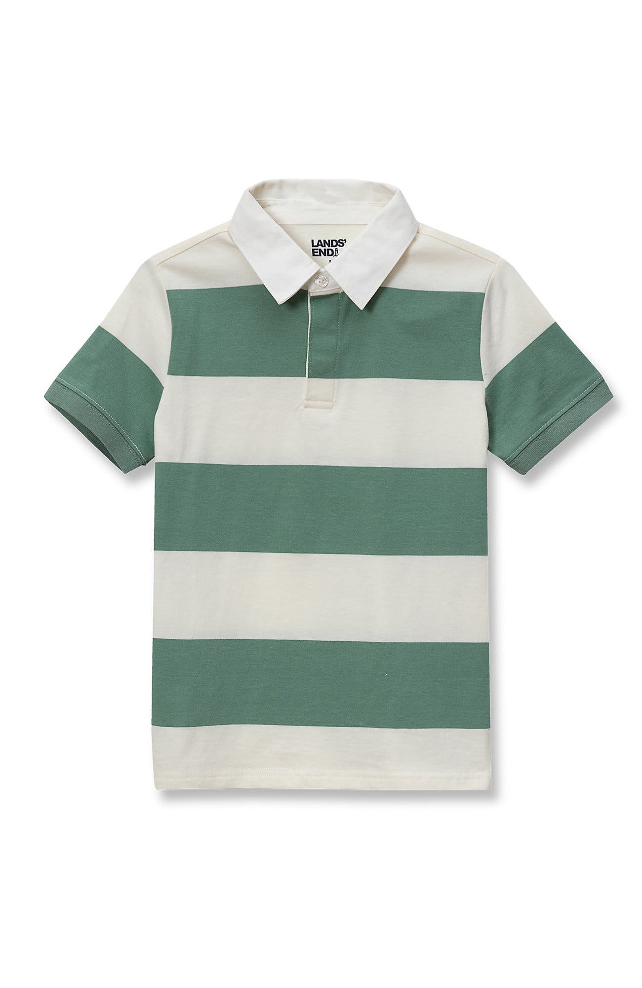 Dark Green/White Stripe