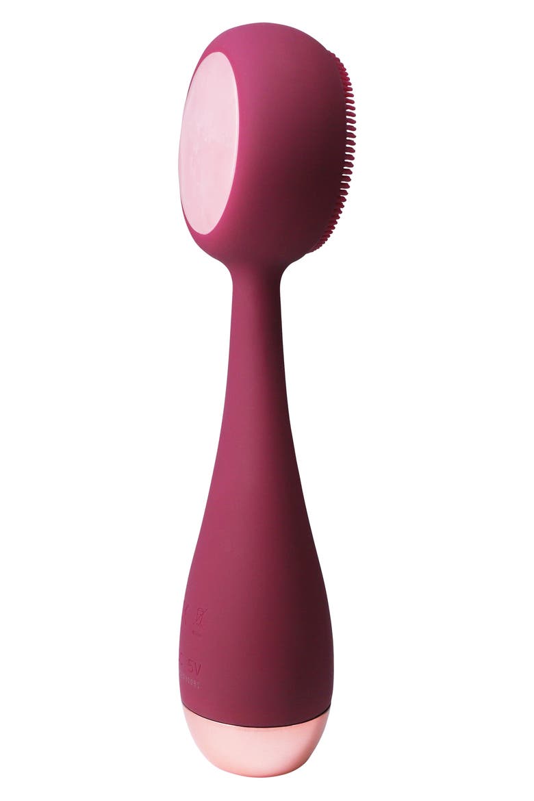 Pro Clean Rose Quartz Facial Cleansing Device, Alternate, color, BERRY