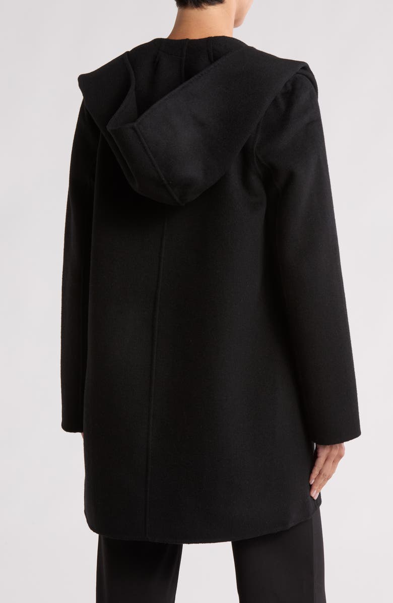 Vince Wool Blend Coat, Alternate, color, Black