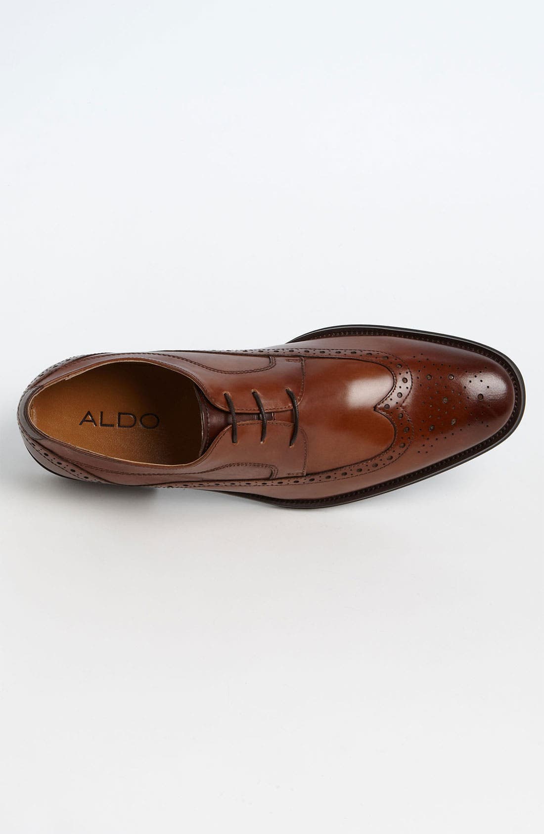 'Brownlie' Wingtip Oxford, Alternate, color, COGNAC